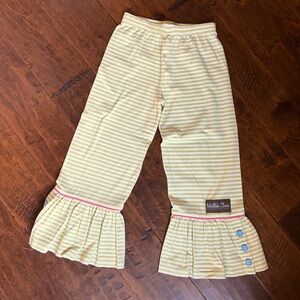 Matilda Jane Striped Pants Size 6
